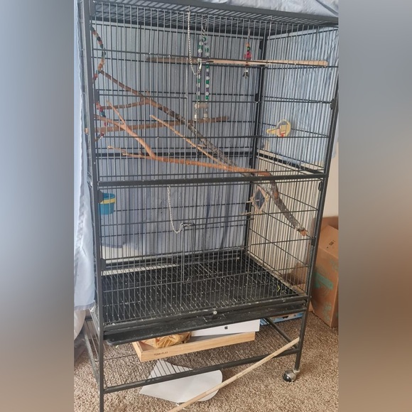 Bird Cage and Toys - Picture 6 of 8